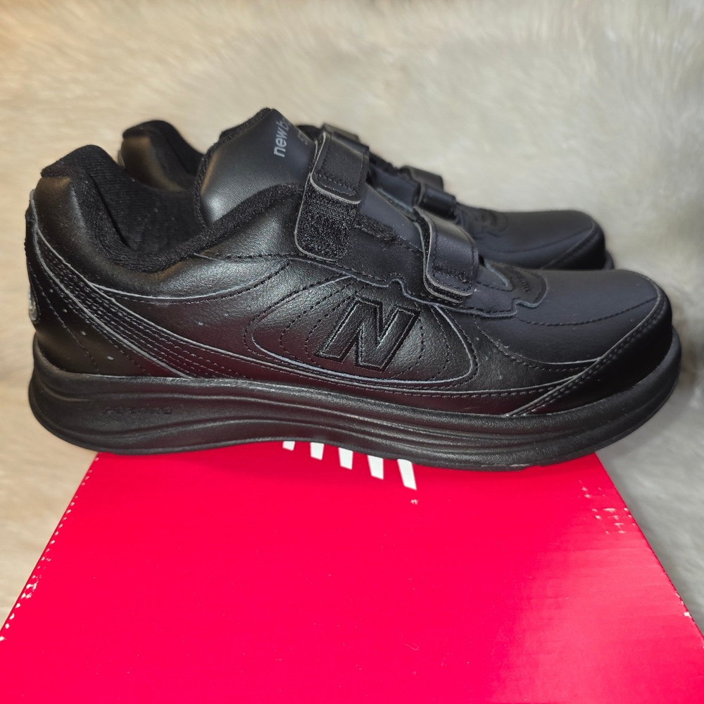 New Balance 577 V1 Men's 9 D Women's 10.5 Black Walking Shoes MW577VK